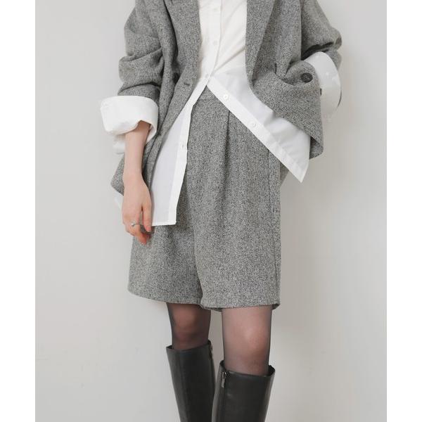 「LIAN」 ハーフパンツ FREE グレー レディース