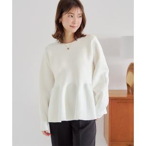 「titivate」 長袖ニット M オフホワイト レディース