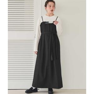 「titivate」 キャミソールワンピース S ブラック レディース