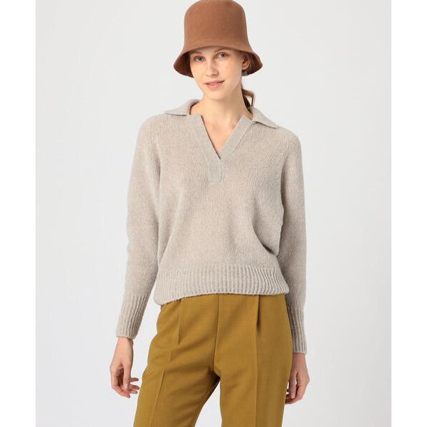 「TOMORROWLAND」 長袖ニット S ライトグレー レディース