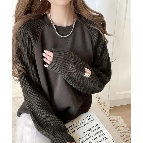 「Java」 スウェットカットソー X-LARGE チャコール レディース