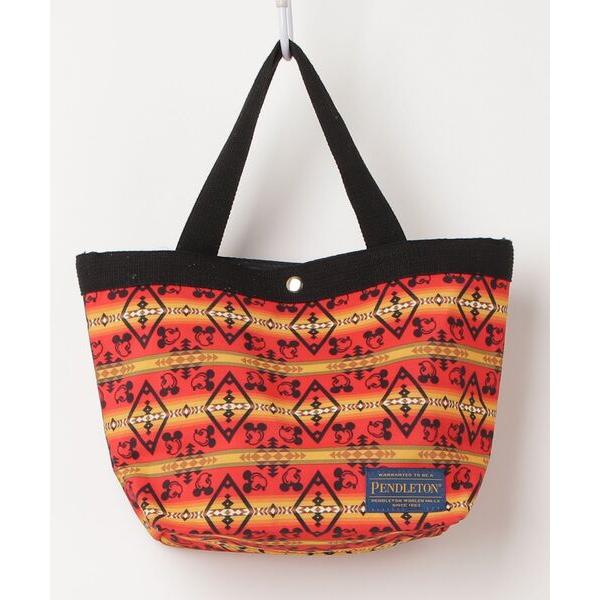 「PENDLETON」 ハンドバッグ - レッド レディース