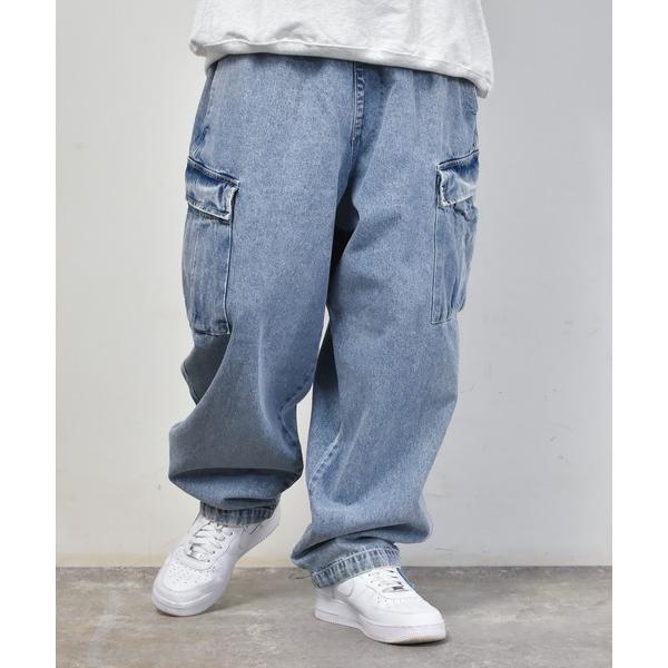 「Starting Over」 「HALHAM」デニムパンツ M ケミカルウォッシュ メンズ