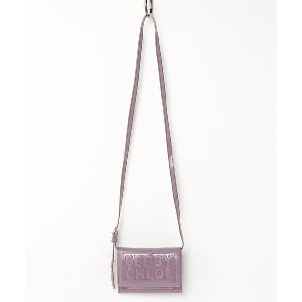 「SEE BY CHLOE」 ショルダーバッグ - パープル レディース