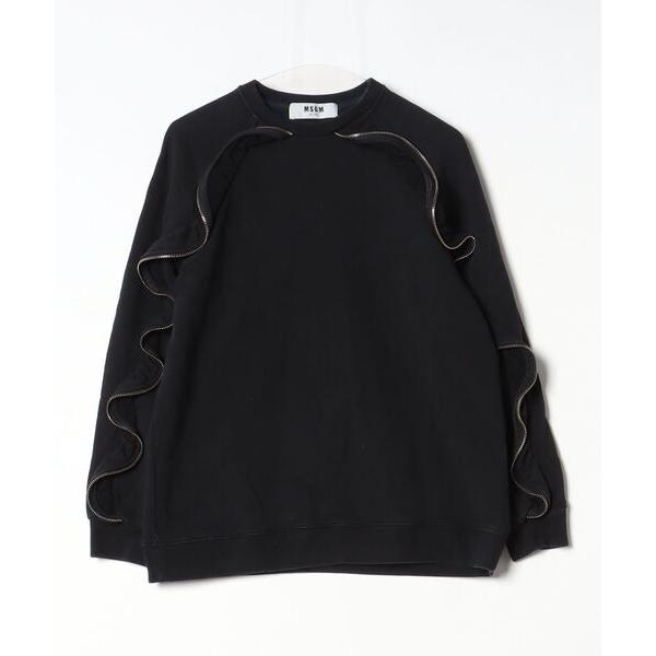 「MSGM」 スウェットカットソー S ブラック レディース