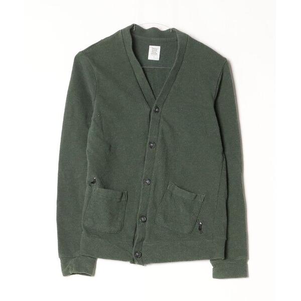 「Design Tshirts Store graniph」 カーディガン S グリーン メンズ