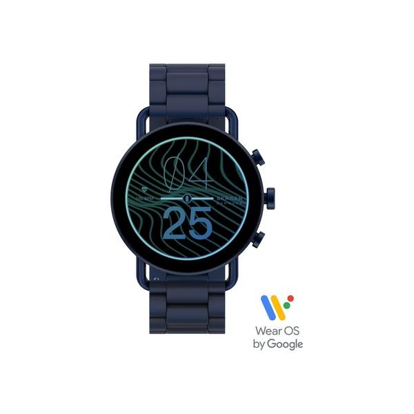 「SKAGEN」 デジタル腕時計 FREE ブルー系その他 メンズ