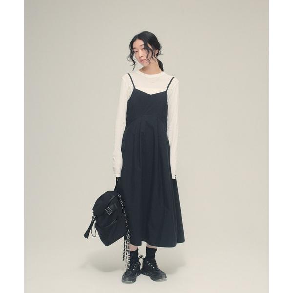 ワンピース 「eL」Sleek Line Cami One-piece/645558