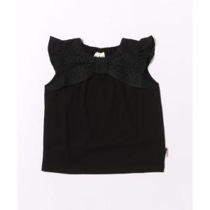 tシャツ レースリボン Tシャツ キッズ 子供服 女の子