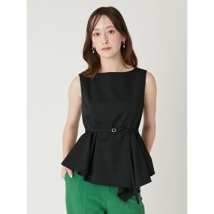 アシメペプラムチュニック レディース