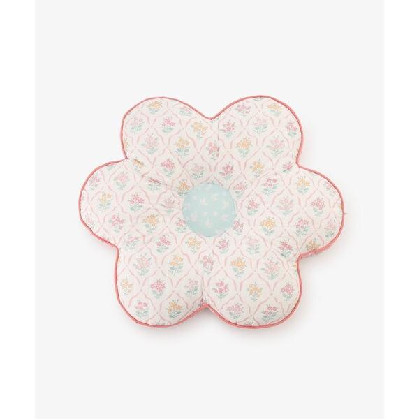 クッション クッションカバー フラワーウォッシャブルキルトクッション