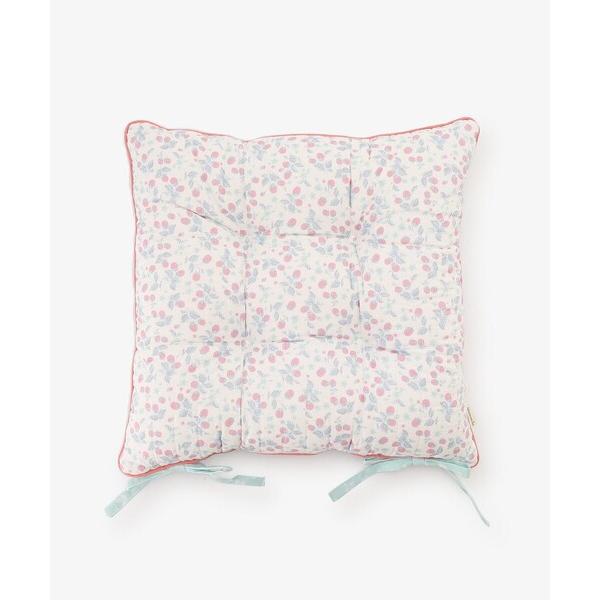 クッション クッションカバー フラワーウォッシャブルキルトチェアーシート