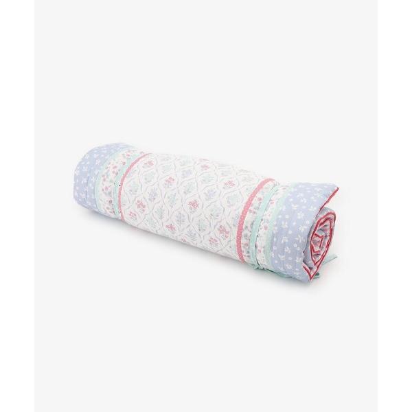 ベッド 寝具 フラワーウォッシャブルキルトお昼寝マット