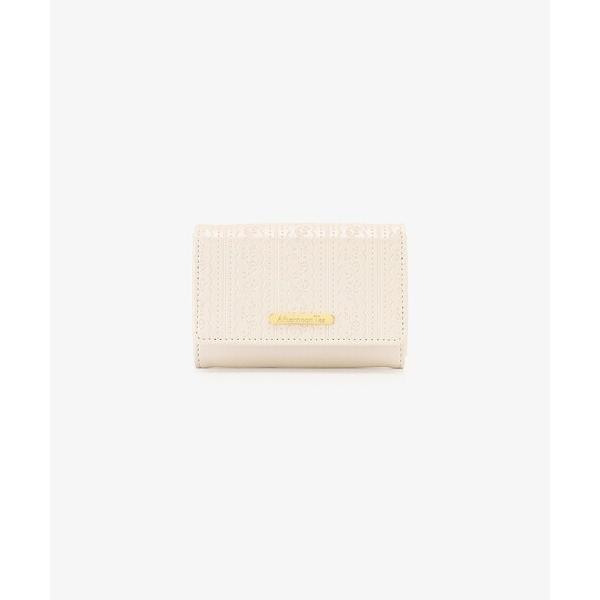 文房具 型押しレース名刺ケース