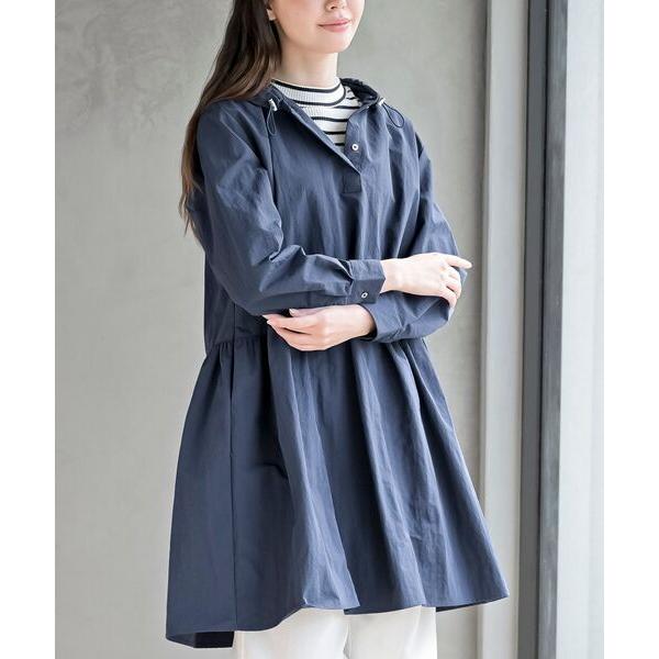 ワンピース ナイロンフードワンピース