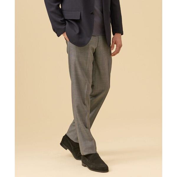 スラックス 驚きの軽さ「洗える / 高通気性 / ストレッチ性 / 防シワ」バーズアイスラックス /...