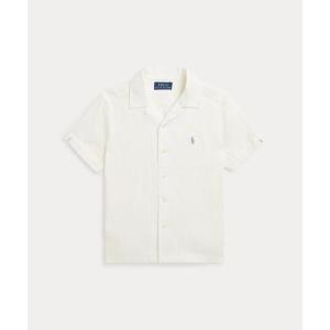ラルフローレン ブラウス シャツ リネン キャンプ シャツ キッズ 子供服 男の子