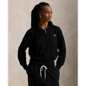 ライトウェイト フリース クォータージップ レディース