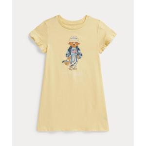 ワンピース Polo ベア コットン ジャージー ドレス キッズ 子供服 女の子
