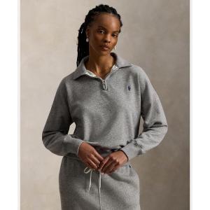 ライトウェイト フリース クォータージップ レディース