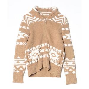 「BAREFOOT DREAMS」 ニットカーディガン S ベージュ レディース