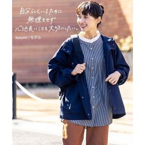 「studio CLIP」 マウンテンパーカー FREE ネイビー レディース