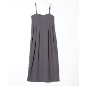 「titivate」 キャミソールワンピース M グレー レディース