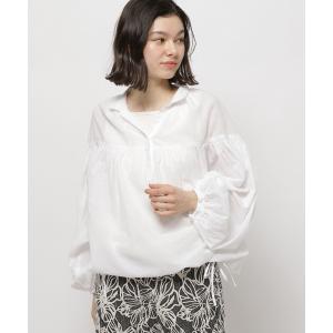 「niko and...」 長袖ブラウス MEDIUM ホワイト レディース