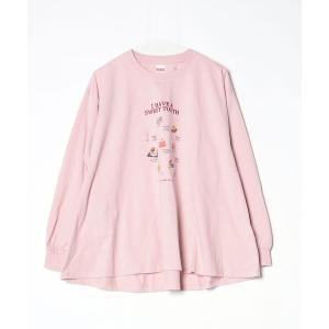 「niko and...」 長袖カットソー L ピンク レディース