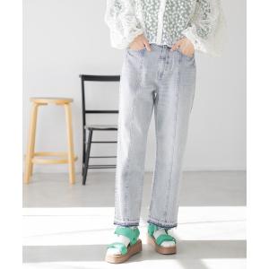 「niko and...」 デニムパンツ LARGE ブルー レディース