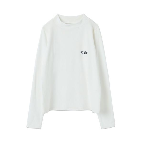 「RUBY AND YOU」 長袖カットソー FREE オフホワイト レディース