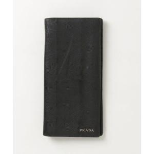 「PRADA」 財布 - ブラック メンズ