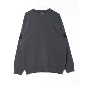 「The DUFFER of ST.GEORGE」 長袖ニット LARGE チャコールグレー メンズ