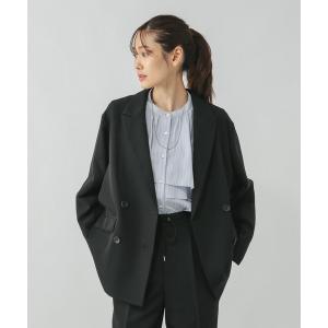 「GLOBAL WORK」 テーラードジャケット MEDIUM ブラック レディース