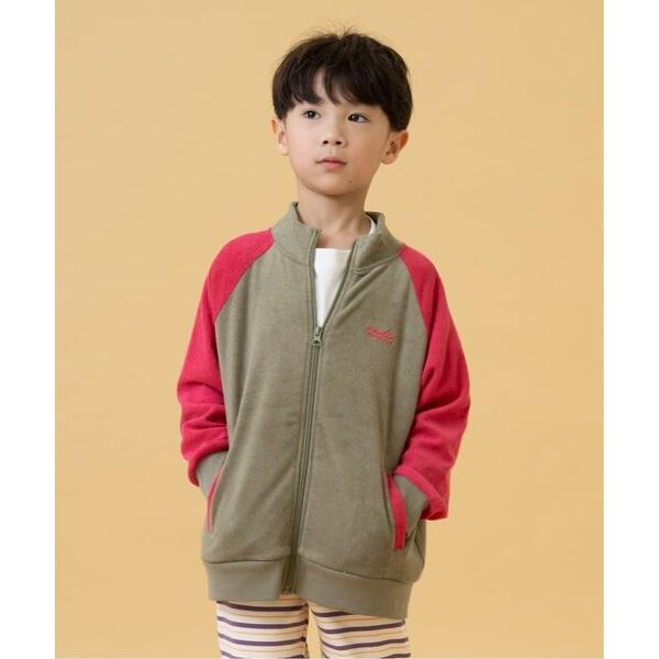 ブルゾン アウター 「リンク」パイルトラックジャケット キッズ 子供服 男の子 女の子