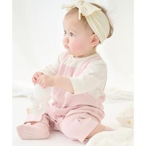 ベビー服 ロンパース アニマル刺しゅうサロペ風カバーオールの買取情報