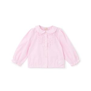 ブラウス シャツ ちびフリルブラウス キッズ 子供服 女の子