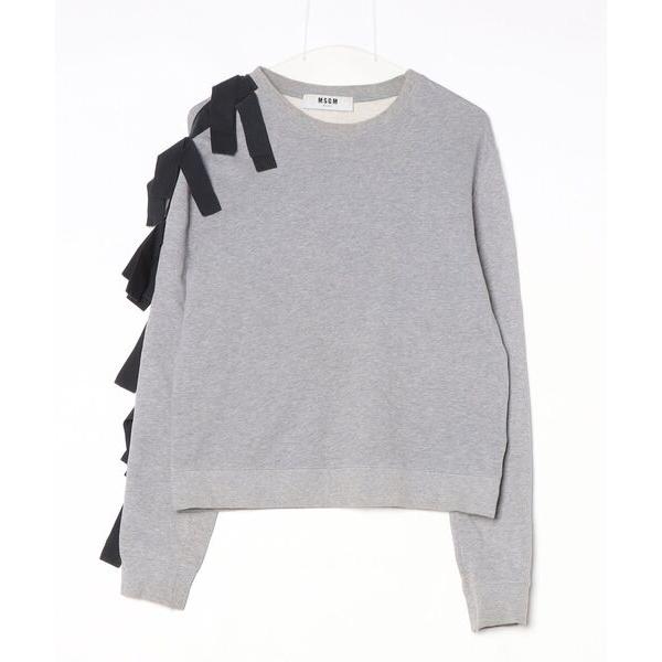「MSGM」 スウェットカットソー S グレー レディース