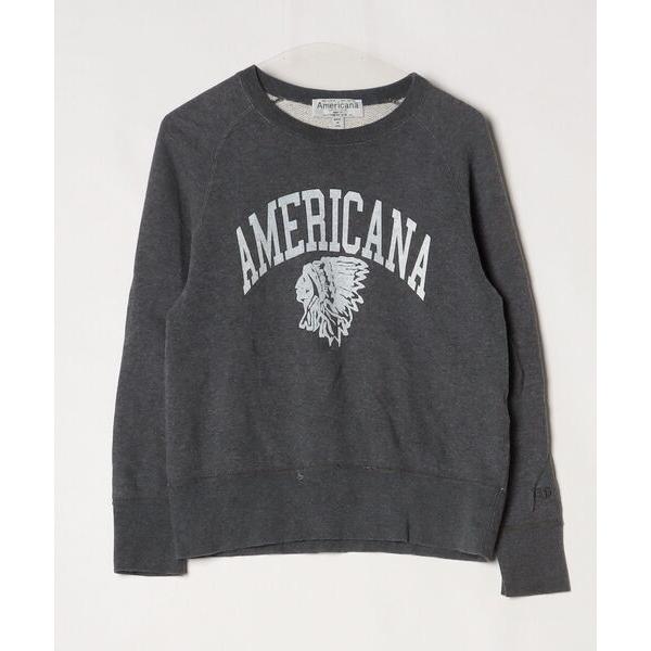 「AMERICANA」 スウェットカットソー M グレー レディース