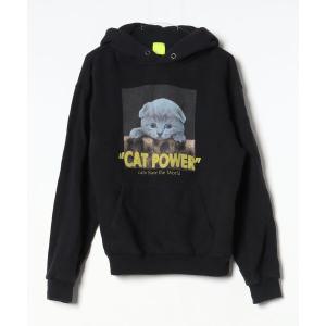 「WCJ」 プルオーバーパーカー FREE ブラック レディース