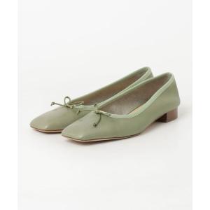 「Fabio Rusconi」 フラットパンプス 36 グリーン レディース