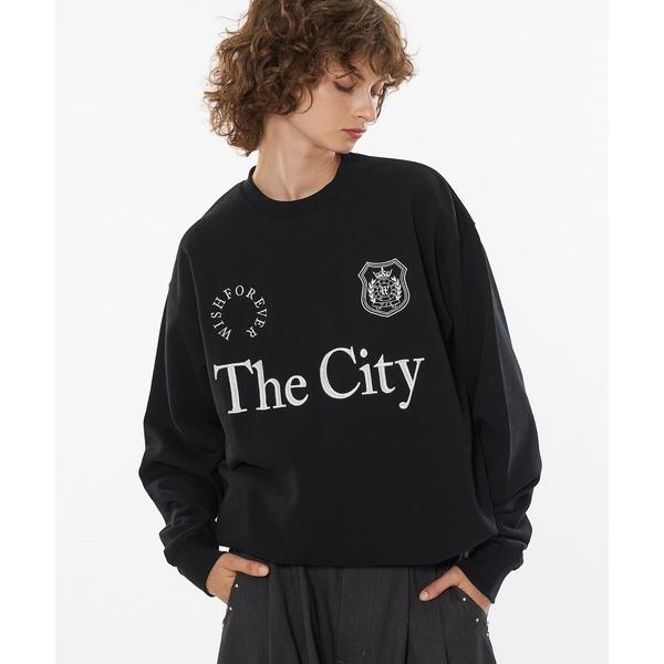 「WISH FOR EVER」 スウェットカットソー SMALL ブラック メンズ