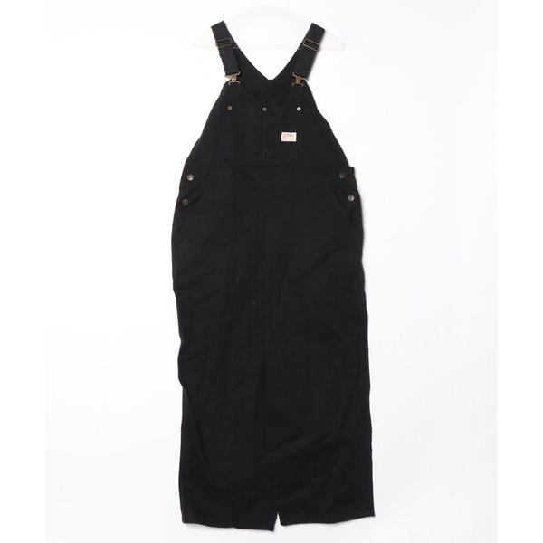 「Java」 オーバーオール LARGE ブラック レディース