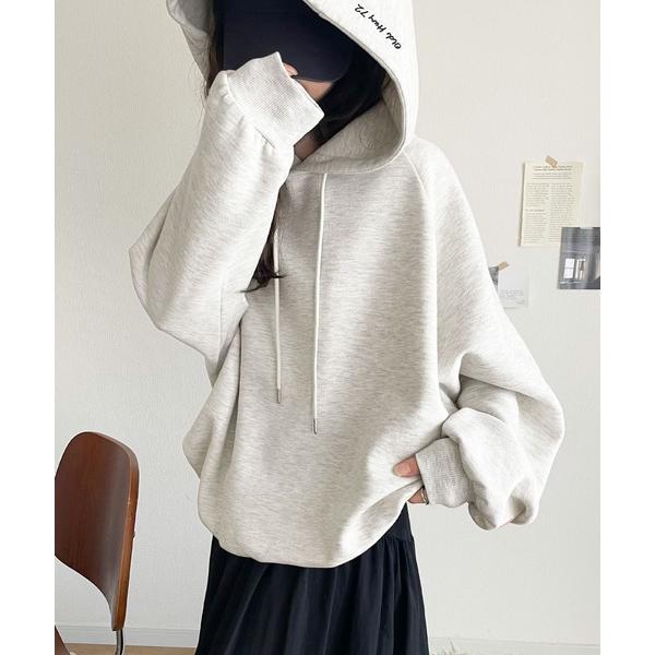 「Java」 プルオーバーパーカー SMALL グレー レディース