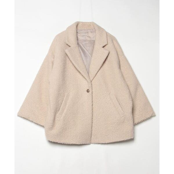 「Bonjour Sagan」 テーラードジャケット FREE ライトベージュ レディース