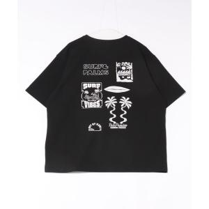 tシャツ 「Kahiko」SURF＆Palms レイキーメンズTシャツ メンズ レディース