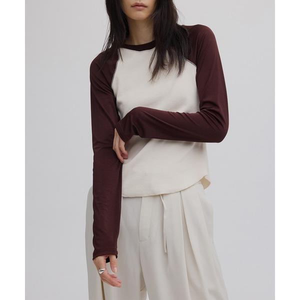 tシャツ COMPACT RAGLAN CUT TOP レディース