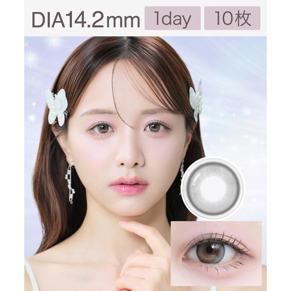 カラコン コンタクトレンズ meilly lunar 1day ルーナーグレー（10枚入り）
