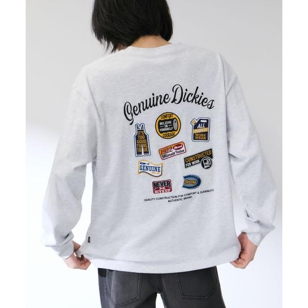 tシャツ 「GENUINE Dickies/ ジェニュインデッキーズ」 バックアップリケ刺繍 /袖チ...