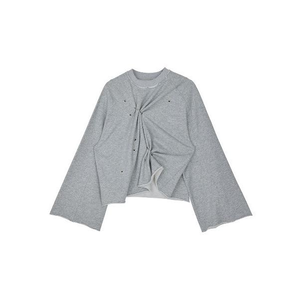 トレーナー スウェット EYELET ARRANGEMENT SWEAT TOP レディース